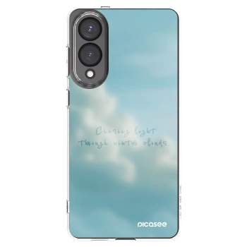Picasee husă transparentă din silicon pentru Samsung Galaxy S25 Edge 5G - CHASiNG LIGHT