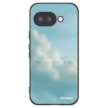 Picasee husă neagră din silicon pentru Google Pixel 9a - CHASiNG LIGHT