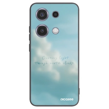 Picasee husă neagră din silicon pentru Xiaomi Redmi Note 14S - CHASiNG LIGHT