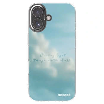 Picasee husă transparentă din silicon pentru Apple iPhone 17 - CHASiNG LIGHT