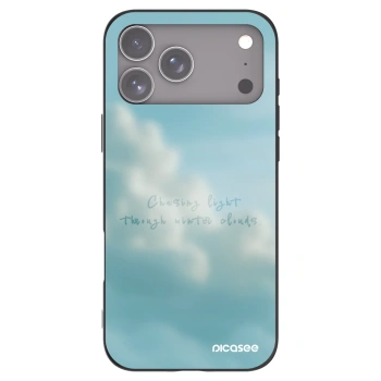 Picasee husă neagră din silicon pentru Apple iPhone 17 Pro Max - CHASiNG LIGHT