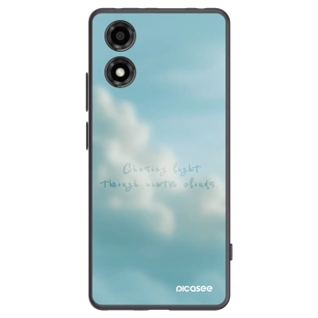 Picasee husă neagră din silicon pentru Motorola Moto E14 - CHASiNG LIGHT