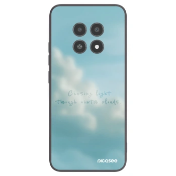 Picasee husă neagră din silicon pentru Realme 12X - CHASiNG LIGHT