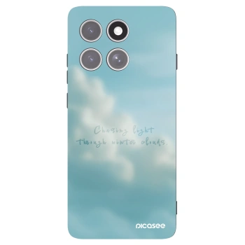 Picasee husă neagră din silicon pentru Motorola Edge 60 Pro - CHASiNG LIGHT
