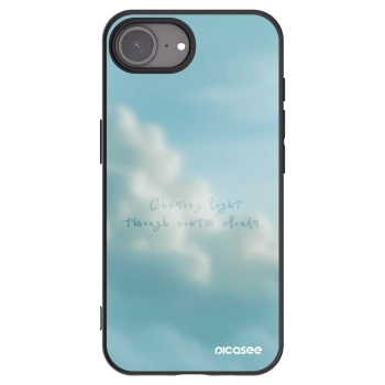 Picasee husă neagră din silicon pentru Apple iPhone 17e - CHASiNG LIGHT