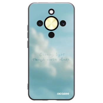 Picasee husă neagră din silicon pentru Honor Magic8 Lite 5G - CHASiNG LIGHT