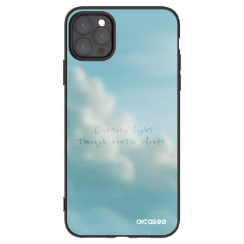 Picasee husă neagră din silicon pentru Apple iPhone 11 Pro Max - CHASiNG LIGHT