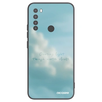 Picasee husă neagră din silicon pentru Xiaomi Redmi Note 8 - CHASiNG LIGHT