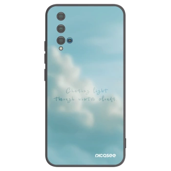 Picasee husă neagră din silicon pentru Huawei Nova 5T - CHASiNG LIGHT