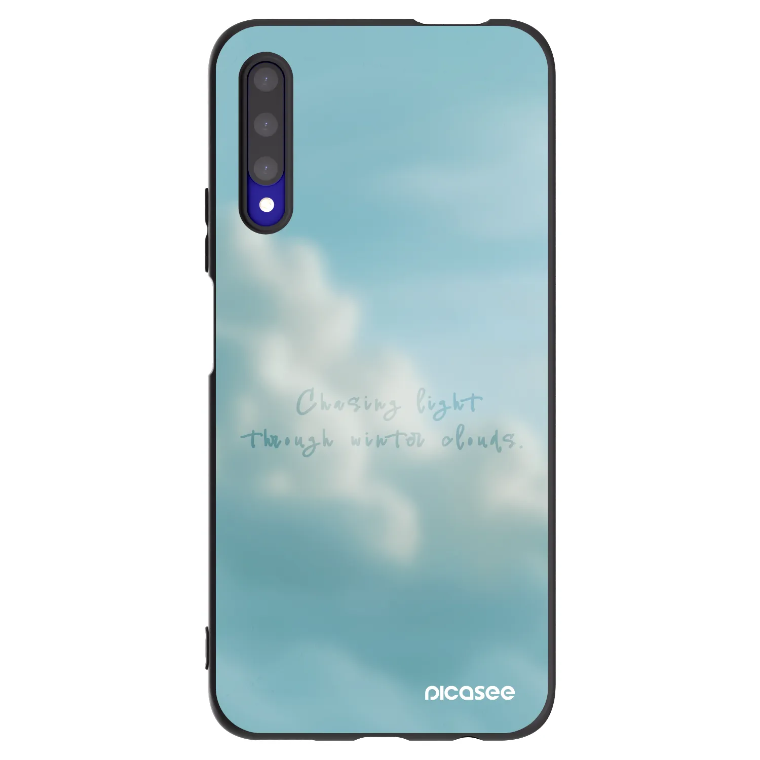 Picasee husă neagră din silicon pentru Honor 9X Pro - CHASiNG LIGHT