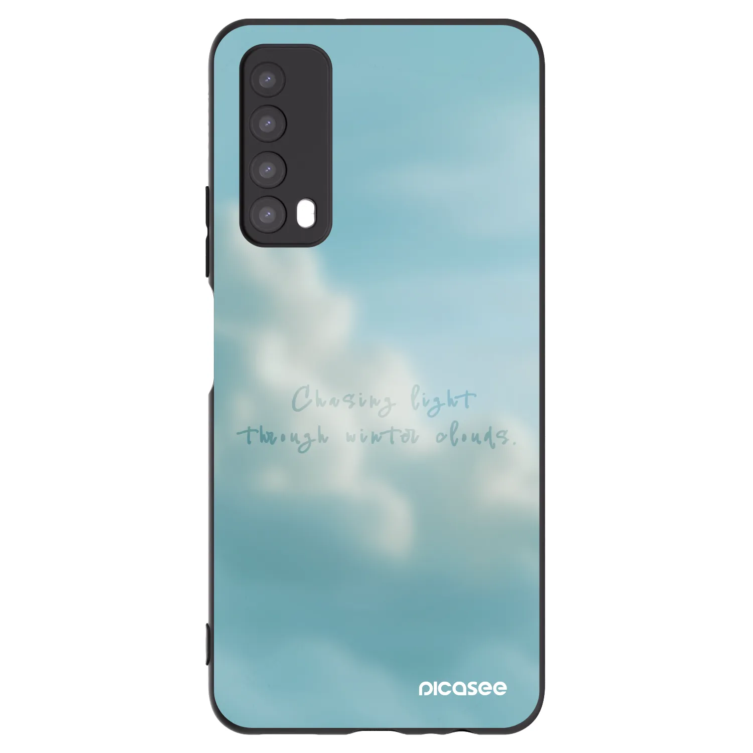 Picasee husă neagră din silicon pentru Huawei P Smart 2021 - CHASiNG LIGHT