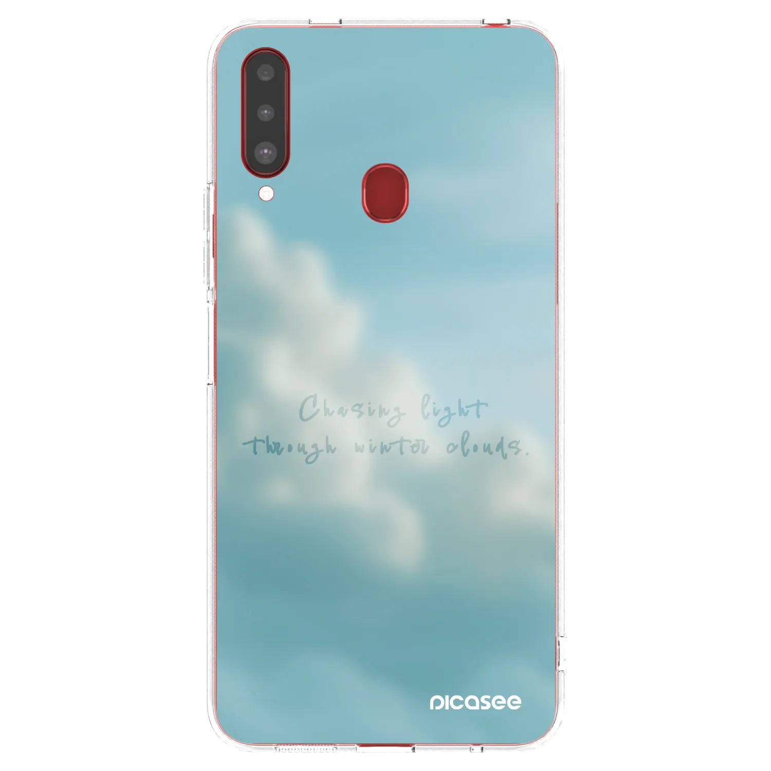Picasee husă transparentă din silicon pentru Samsung Galaxy A20s - CHASiNG LIGHT