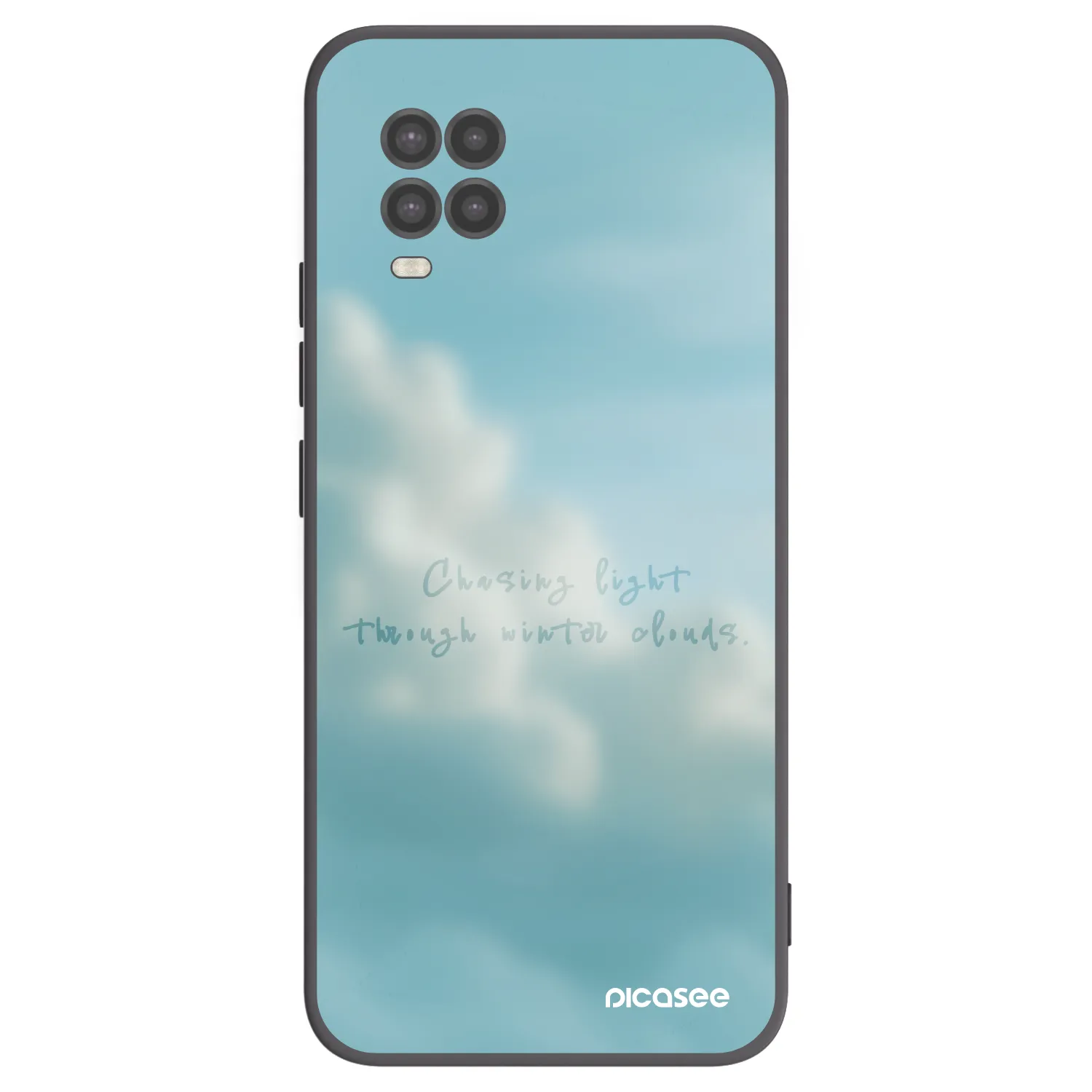 Picasee husă neagră din silicon pentru Xiaomi Mi 10 Lite - CHASiNG LIGHT