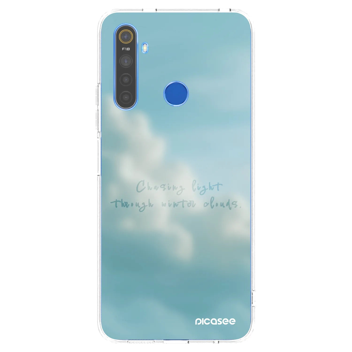 Picasee husă transparentă din silicon pentru Realme 5 - CHASiNG LIGHT