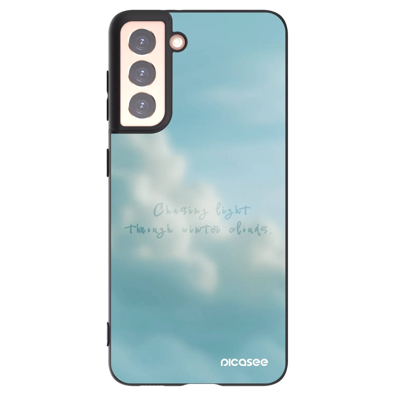 Picasee husă neagră din silicon pentru Samsung Galaxy S21 5G G991B - CHASiNG LIGHT