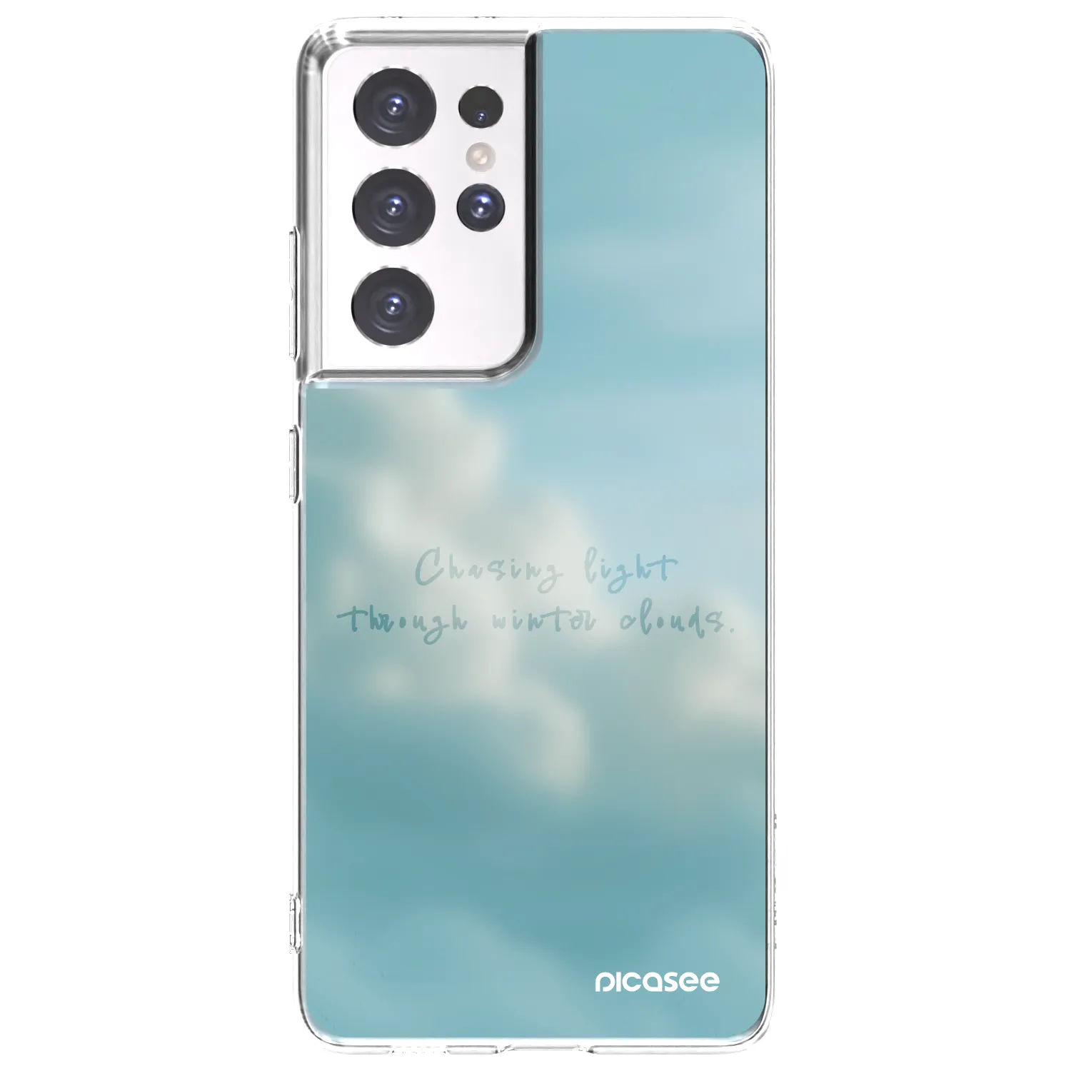 Picasee husă transparentă din silicon pentru Samsung Galaxy S21 Ultra 5G G998B - CHASiNG LIGHT