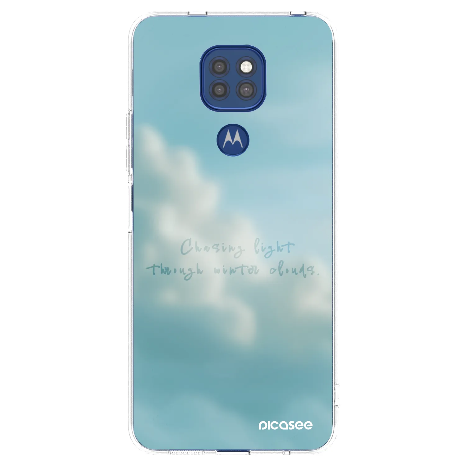 Picasee husă transparentă din silicon pentru Motorola Moto G9 Play - CHASiNG LIGHT