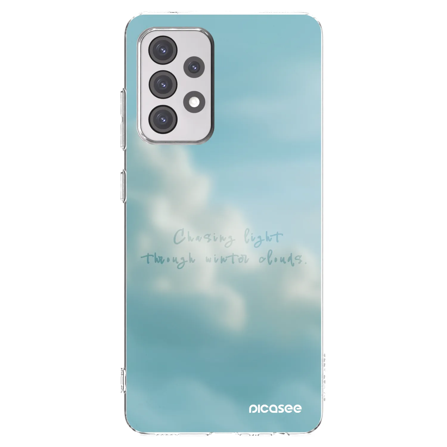 Picasee husă transparentă din silicon pentru Samsung Galaxy A52 5G A525F - CHASiNG LIGHT