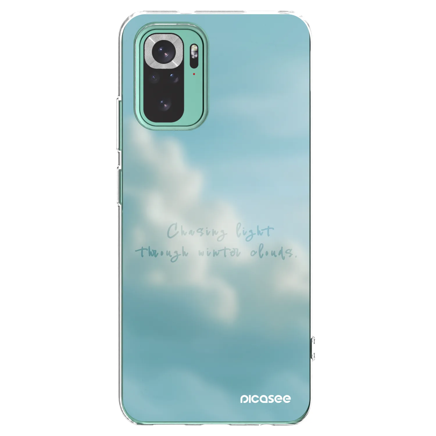 Picasee husă transparentă din silicon pentru Xiaomi Redmi Note 10 Pro - CHASiNG LIGHT