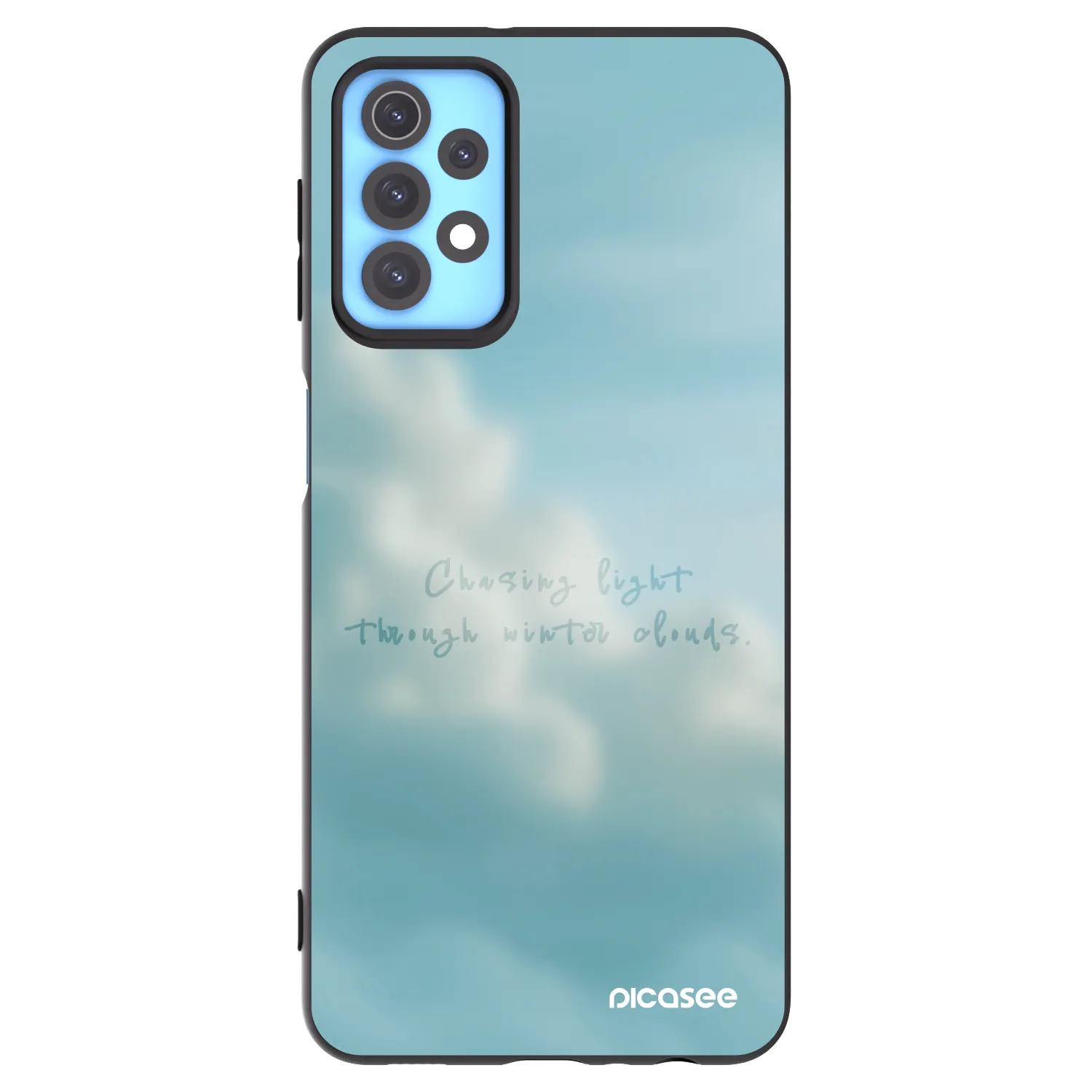 Picasee husă neagră din silicon pentru Samsung Galaxy A32 4G SM-A325F - CHASiNG LIGHT