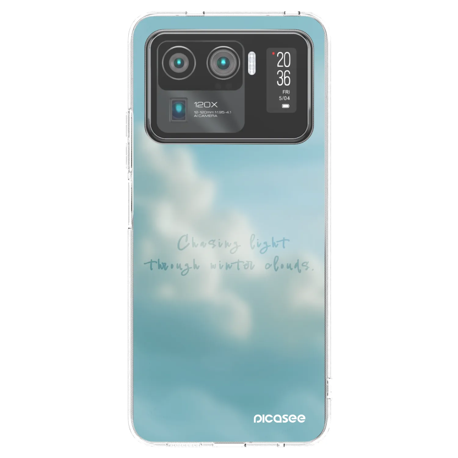 Picasee husă transparentă din silicon pentru Xiaomi Mi 11 Ultra - CHASiNG LIGHT