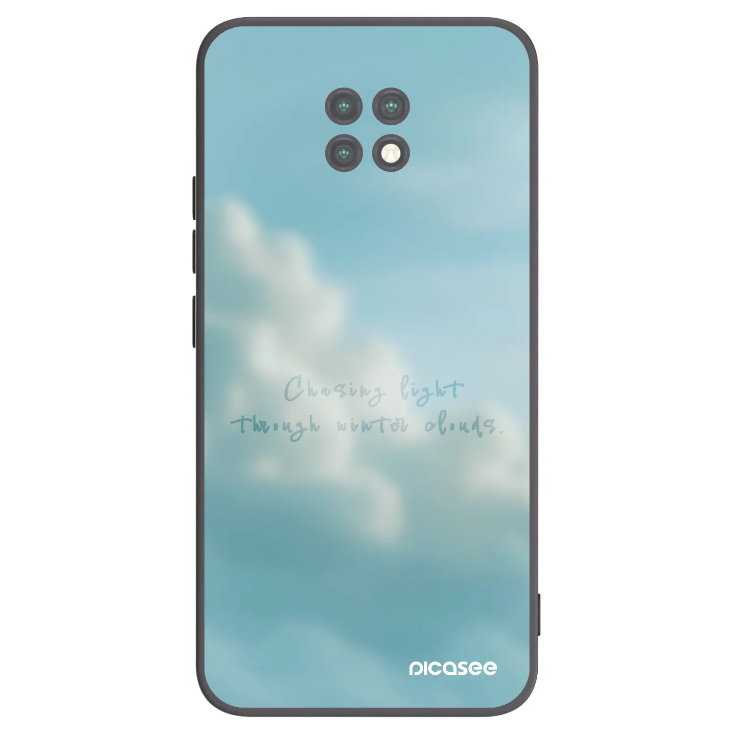 Picasee husă neagră din silicon pentru Xiaomi Redmi Note 9T - CHASiNG LIGHT