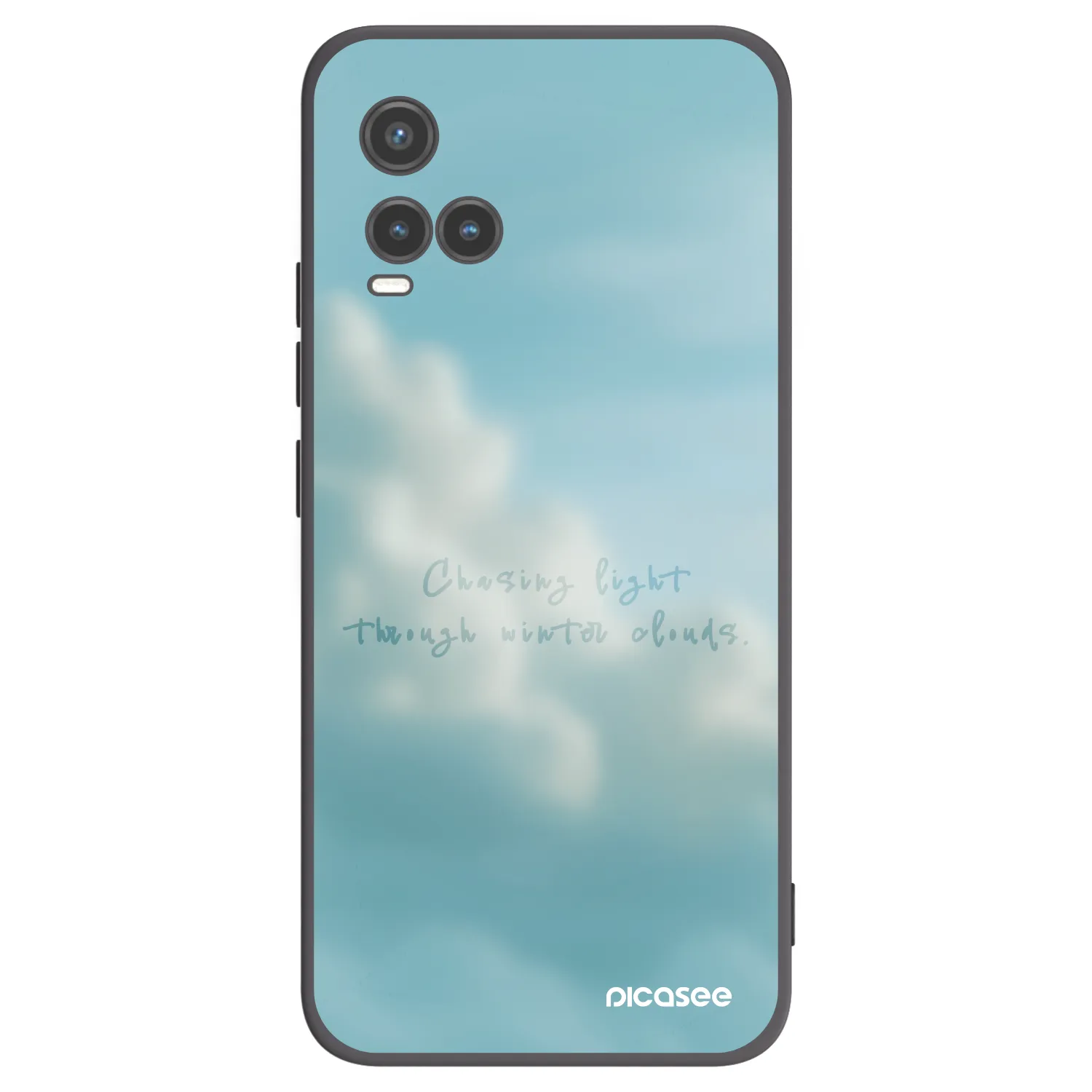 Picasee husă neagră din silicon pentru Vivo Y33s - CHASiNG LIGHT