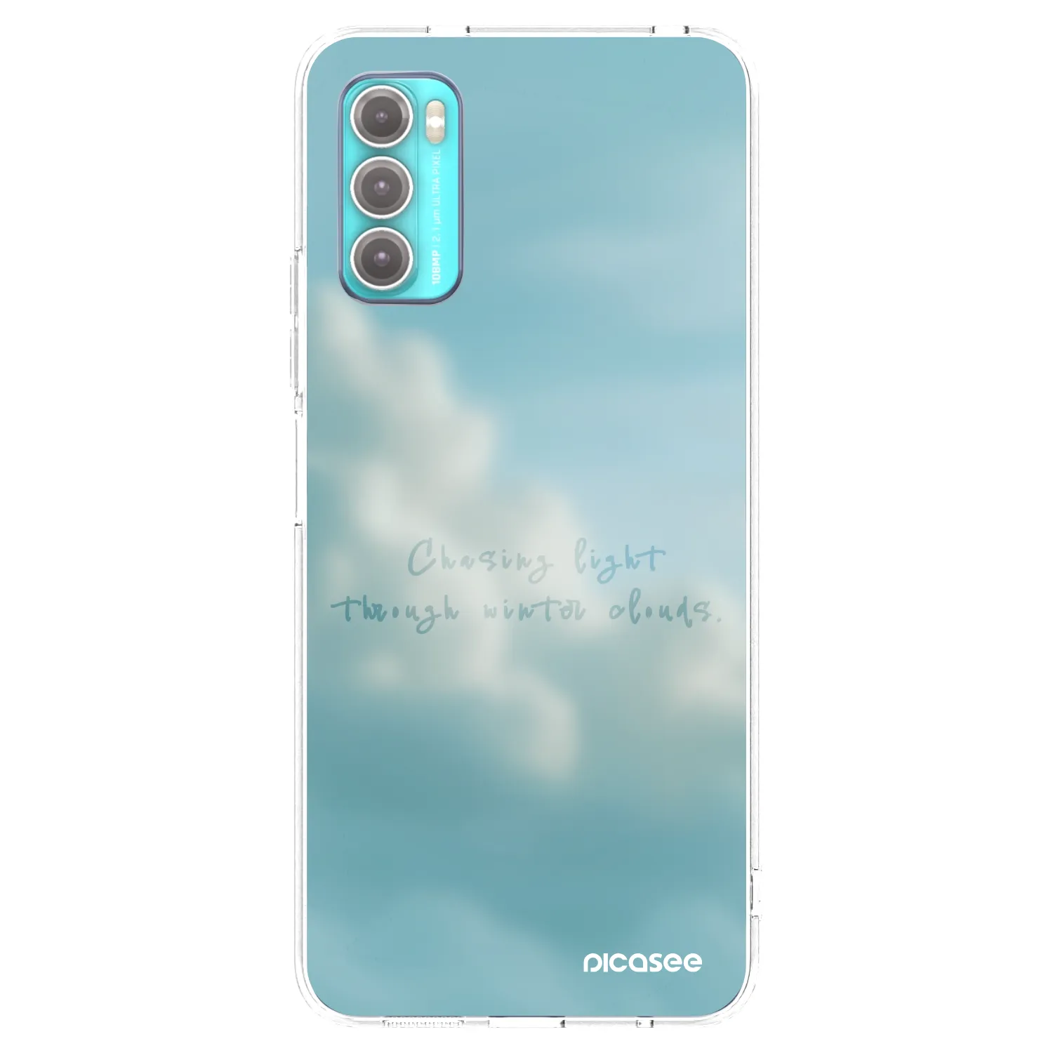 Picasee husă transparentă din silicon pentru Motorola Moto G60 - CHASiNG LIGHT