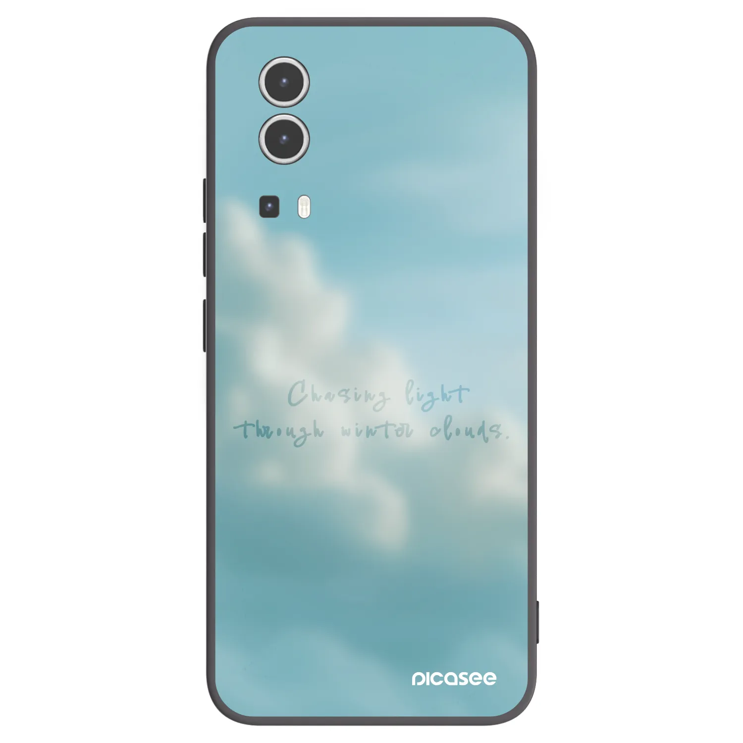 Picasee husă neagră din silicon pentru Vivo Y72 5G - CHASiNG LIGHT