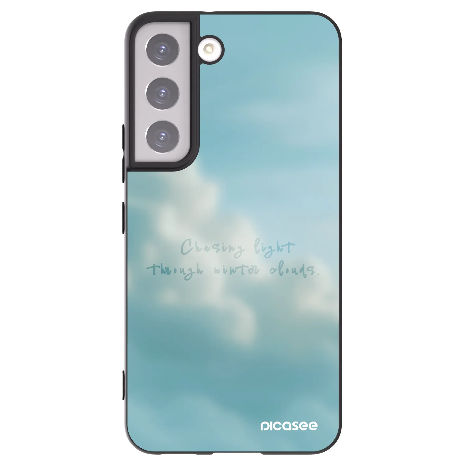 Picasee husă neagră din silicon pentru Samsung Galaxy S22 5G - CHASiNG LIGHT
