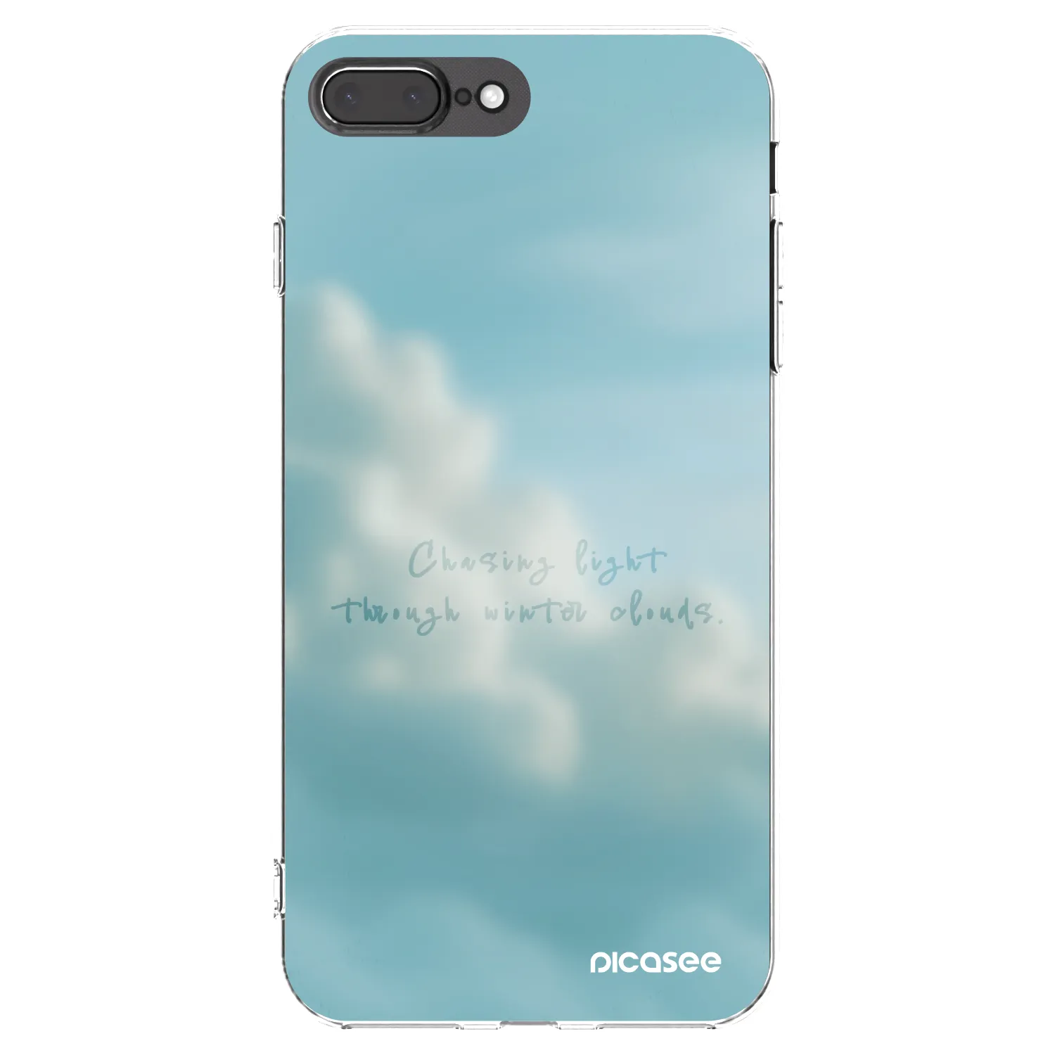 Picasee husă transparentă din silicon pentru Apple iPhone 7 Plus - CHASiNG LIGHT