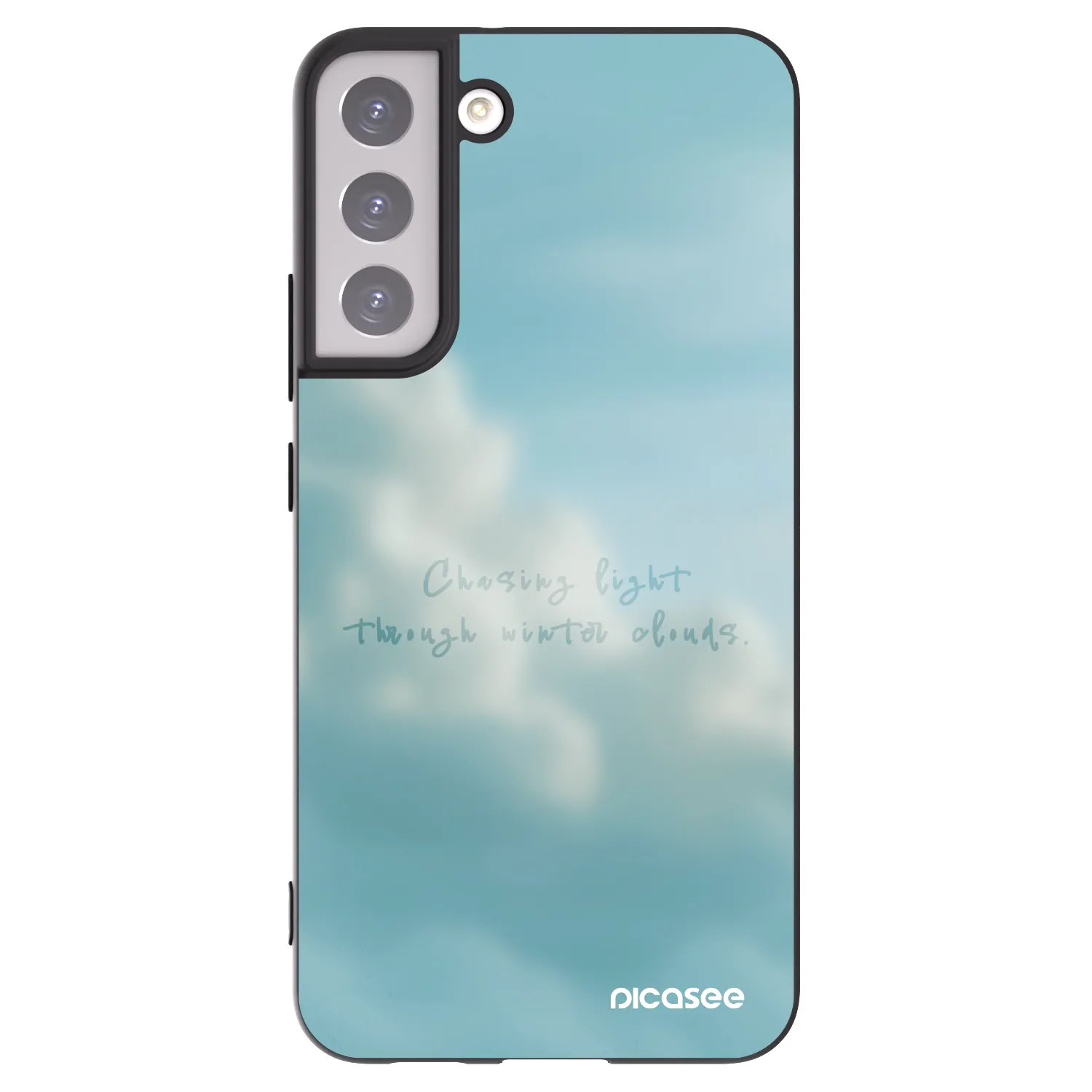 Picasee husă neagră din silicon pentru Samsung Galaxy S22+ 5G - CHASiNG LIGHT