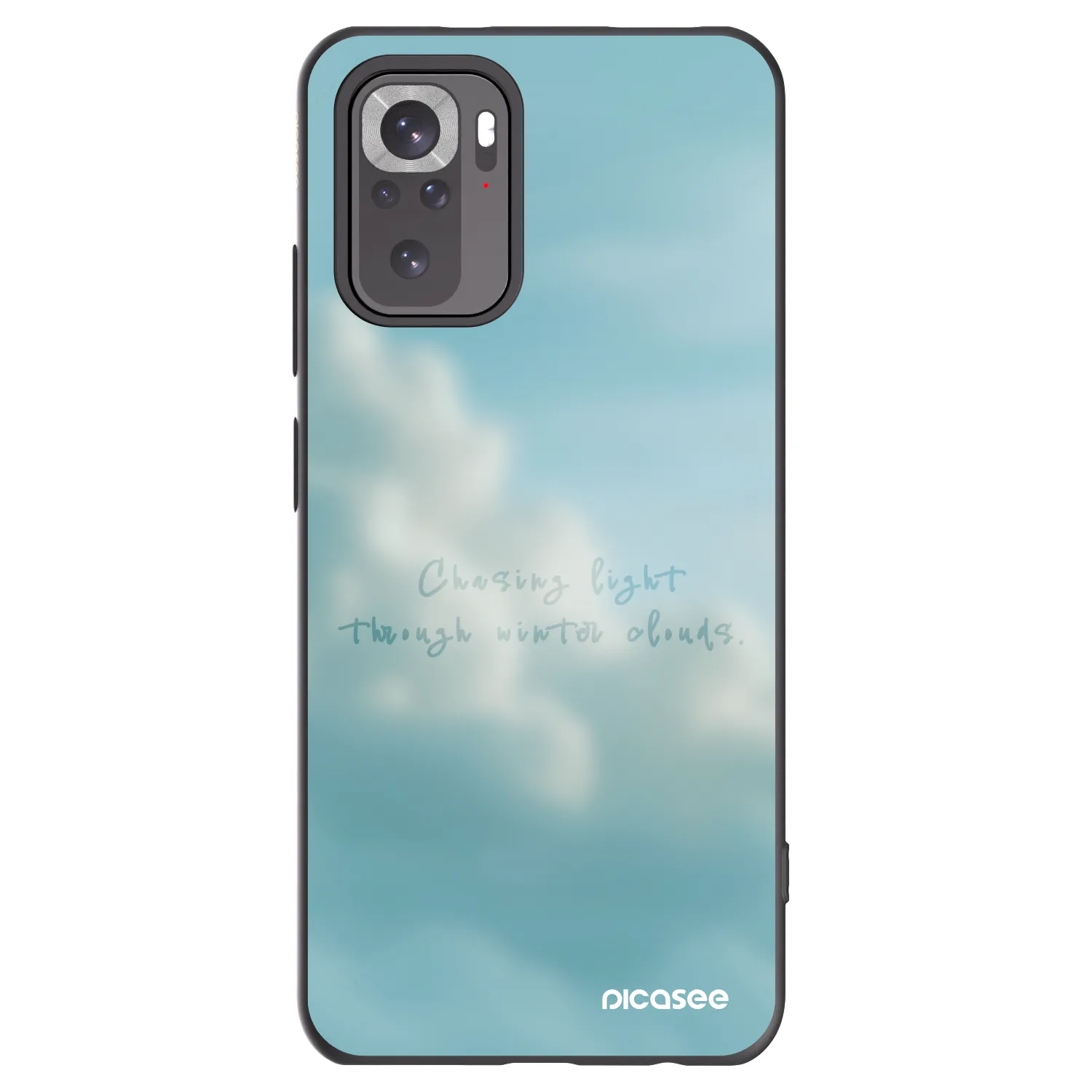 Picasee husă neagră din silicon pentru Xiaomi Redmi Note 11S 4G - CHASiNG LIGHT