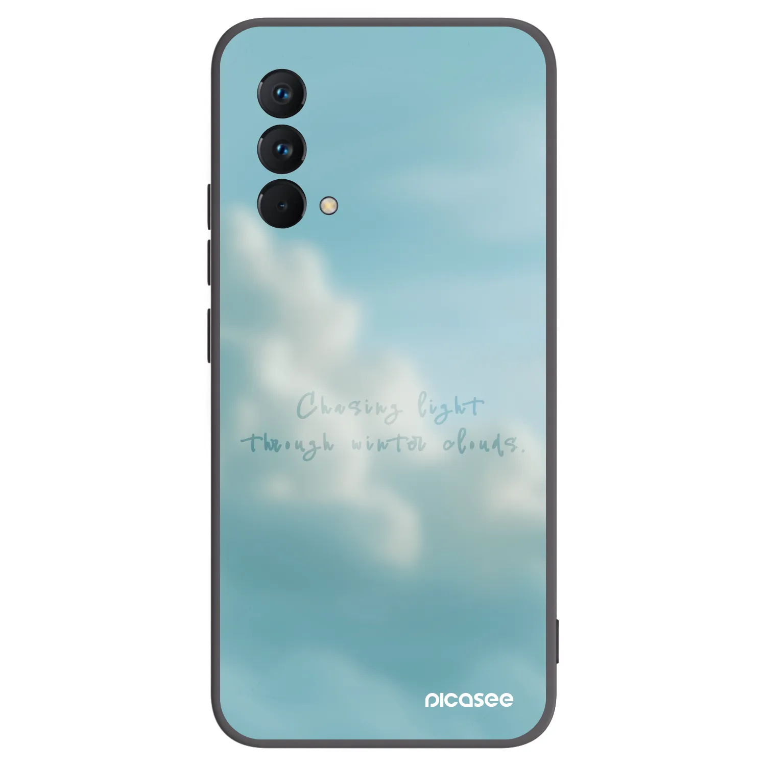 Picasee husă neagră din silicon pentru Realme GT Master Edition 5G - CHASiNG LIGHT