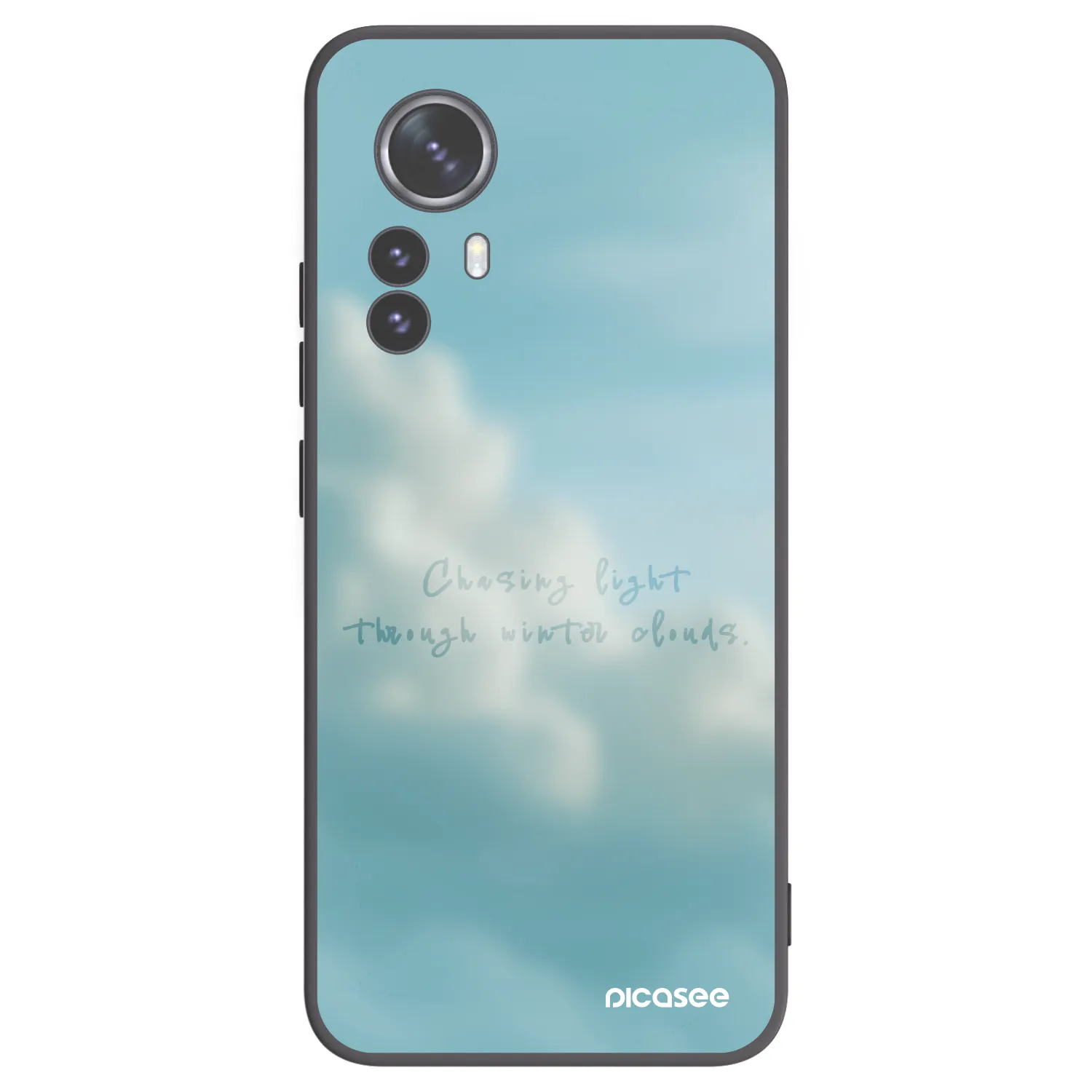 Picasee husă neagră din silicon pentru Xiaomi 12 Pro - CHASiNG LIGHT