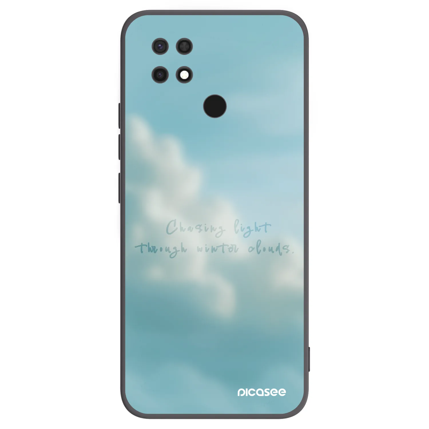 Picasee husă neagră din silicon pentru Xiaomi Redmi 10C - CHASiNG LIGHT