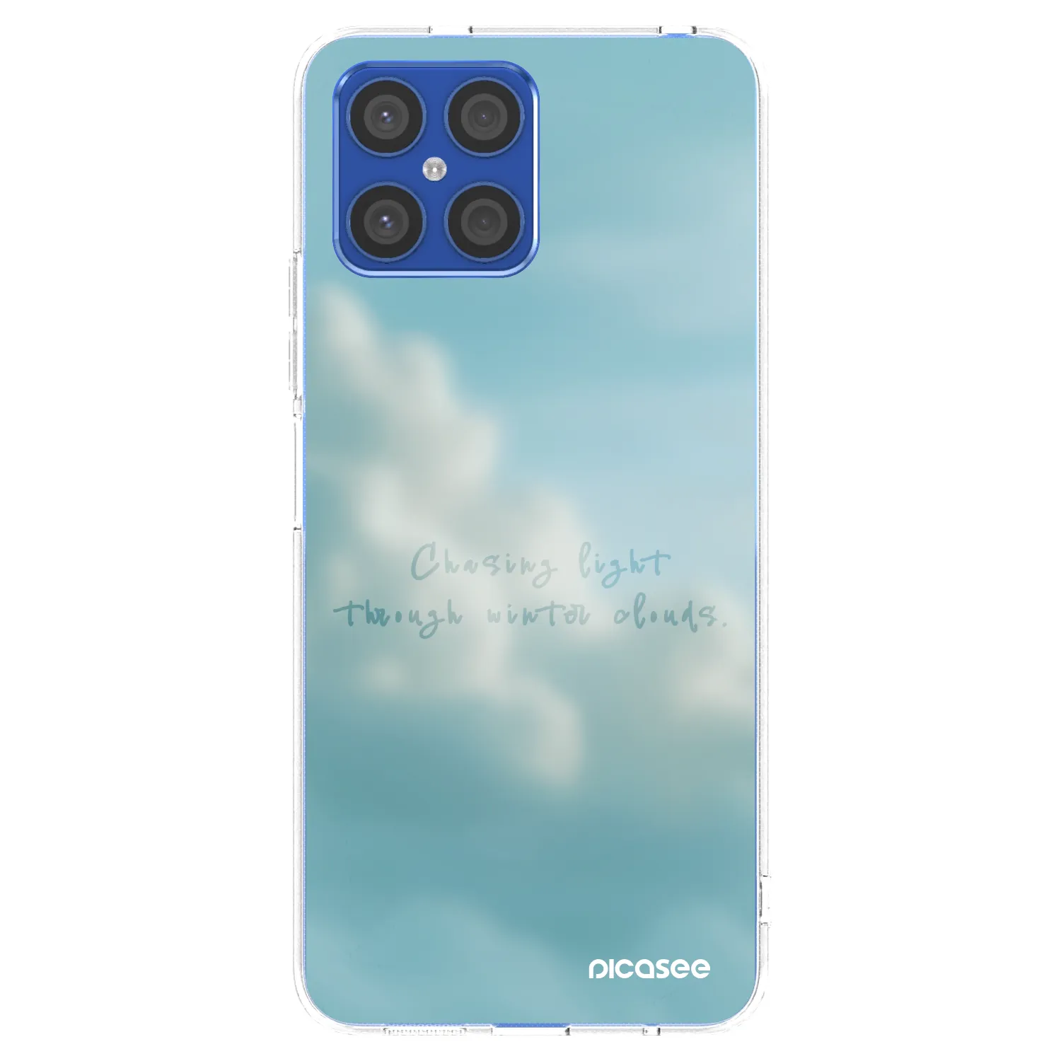 Picasee husă transparentă din silicon pentru Honor X8 4G - CHASiNG LIGHT