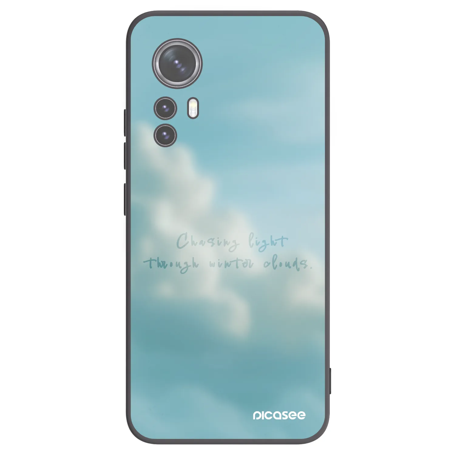 Picasee husă neagră din silicon pentru Xiaomi 12X - CHASiNG LIGHT