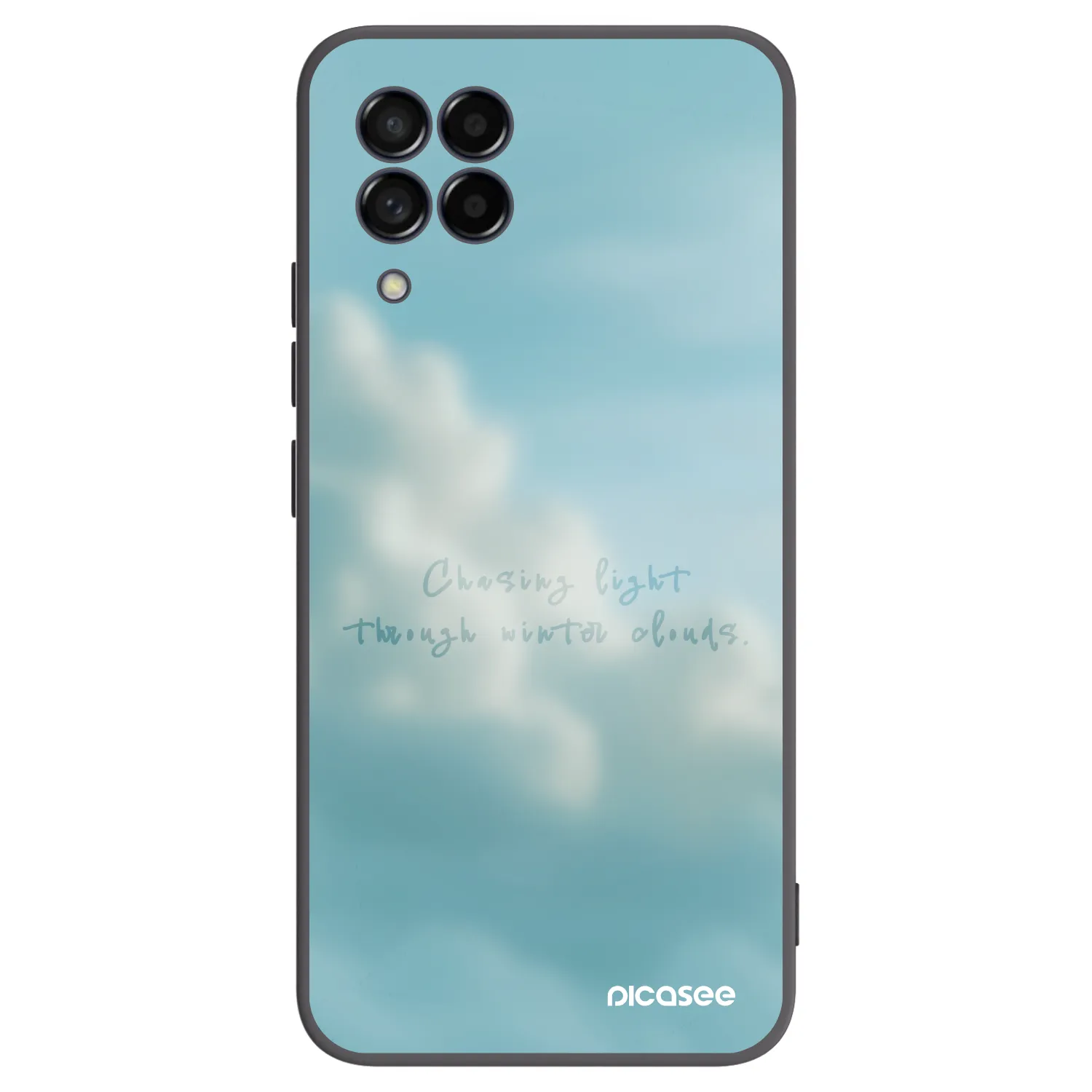 Picasee husă neagră din silicon pentru Samsung Galaxy M53 5G - CHASiNG LIGHT