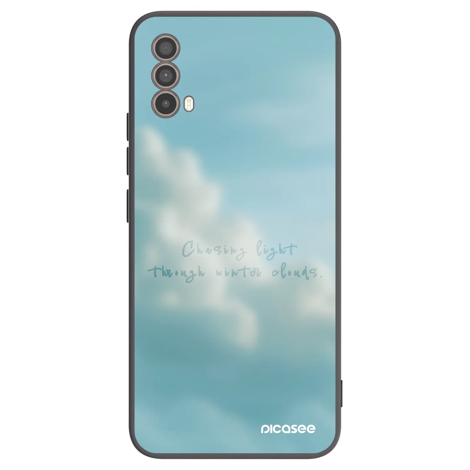 Picasee husă neagră din silicon pentru Motorola Moto E40 - CHASiNG LIGHT