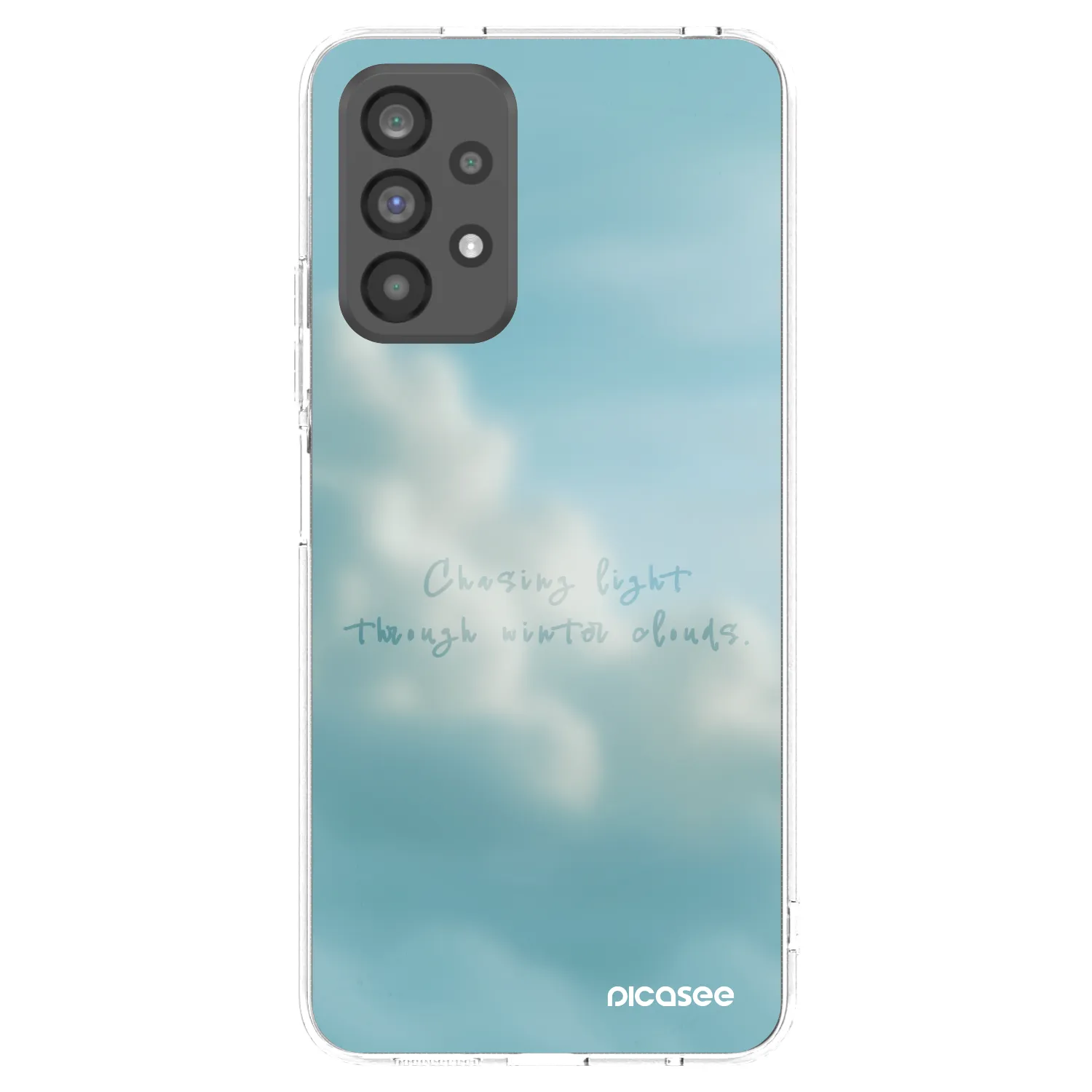 Picasee husă transparentă din silicon pentru Samsung Galaxy A73 5G - CHASiNG LIGHT