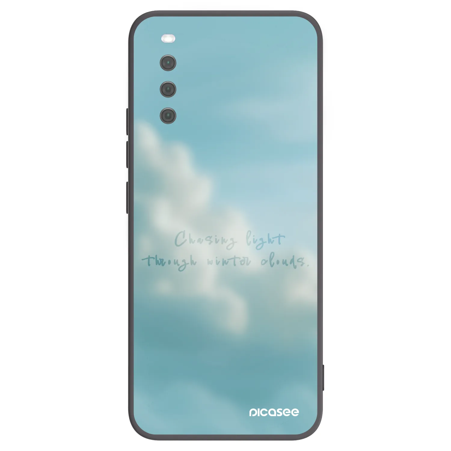 Picasee husă neagră din silicon pentru Sony Xperia 10 III - CHASiNG LIGHT