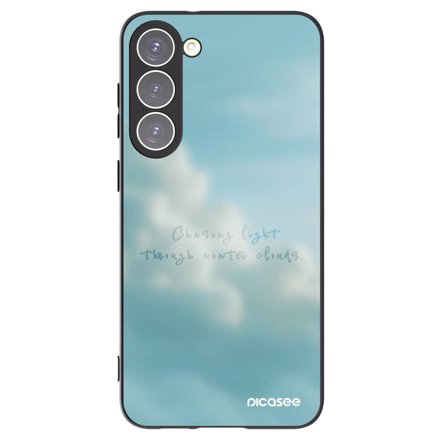 Picasee husă neagră din silicon pentru Samsung Galaxy S23+ 5G - CHASiNG LIGHT