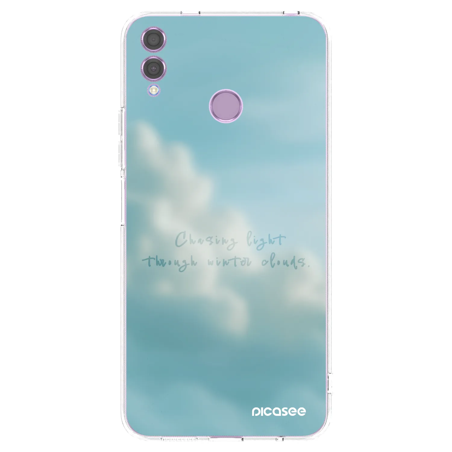 Picasee husă transparentă din silicon pentru Honor 8X - CHASiNG LIGHT