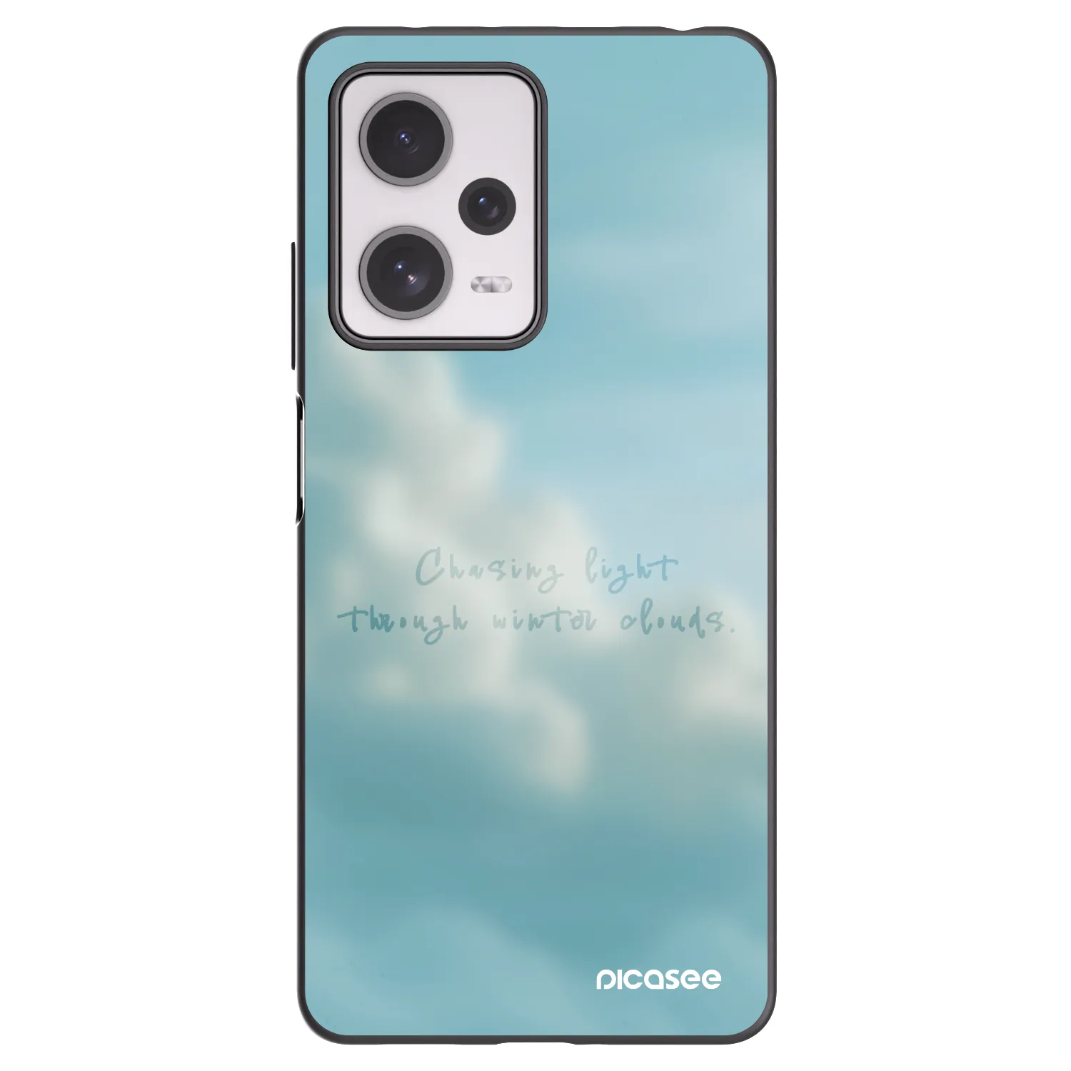 Picasee husă neagră din silicon pentru Xiaomi Redmi Note 12 Pro+ 5G - CHASiNG LIGHT