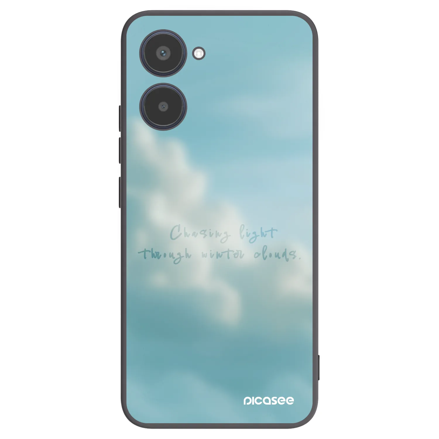Picasee husă neagră din silicon pentru Realme 10 4G - CHASiNG LIGHT