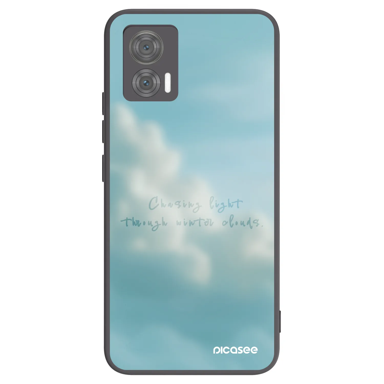 Picasee husă neagră din silicon pentru Motorola Edge 30 Neo - CHASiNG LIGHT