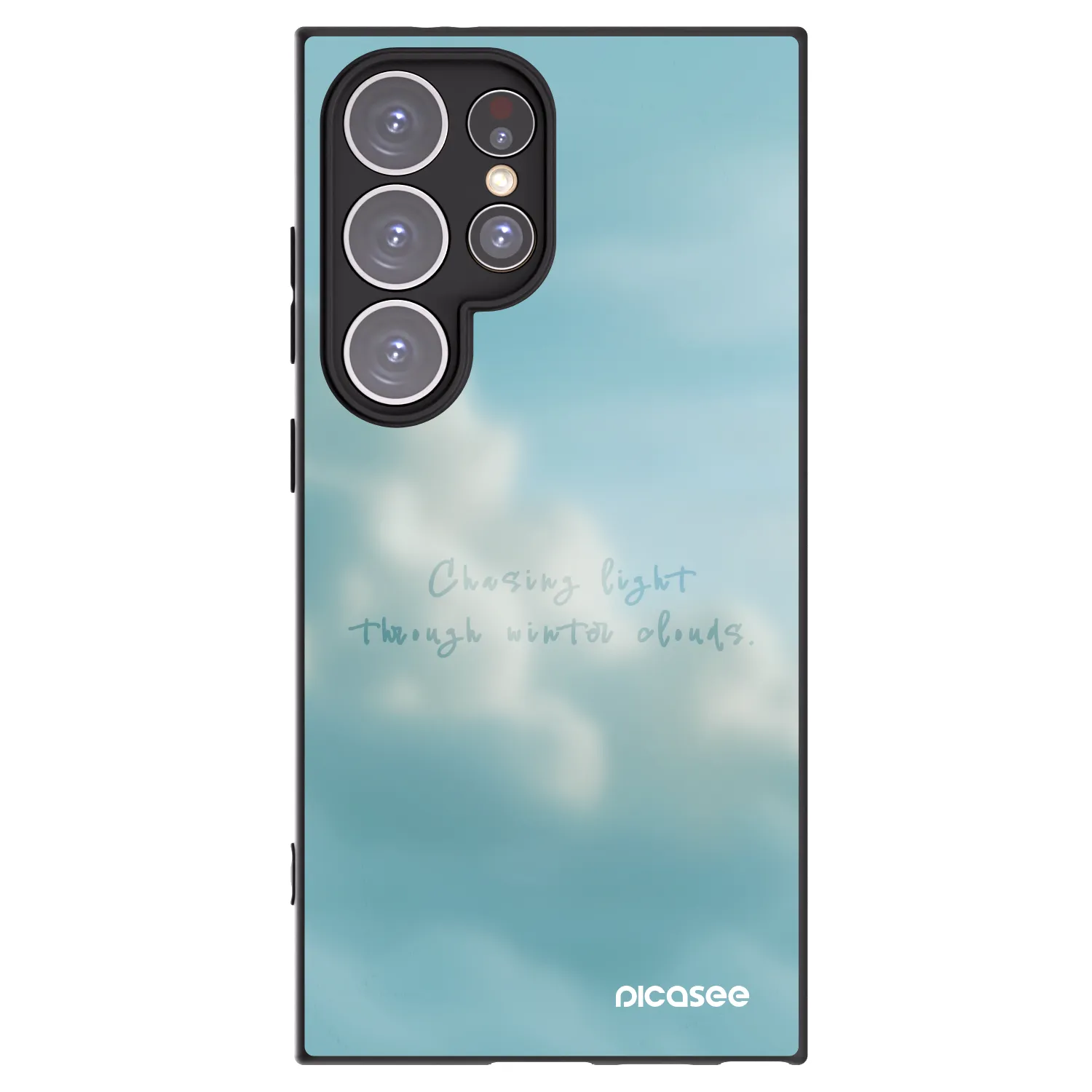 Picasee husă neagră din silicon pentru Samsung Galaxy S24 Ultra S928B 5G - CHASiNG LIGHT