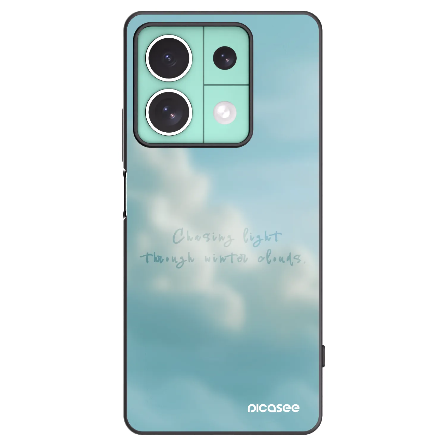 Picasee husă neagră din silicon pentru Xiaomi Redmi Note 13 5G - CHASiNG LIGHT