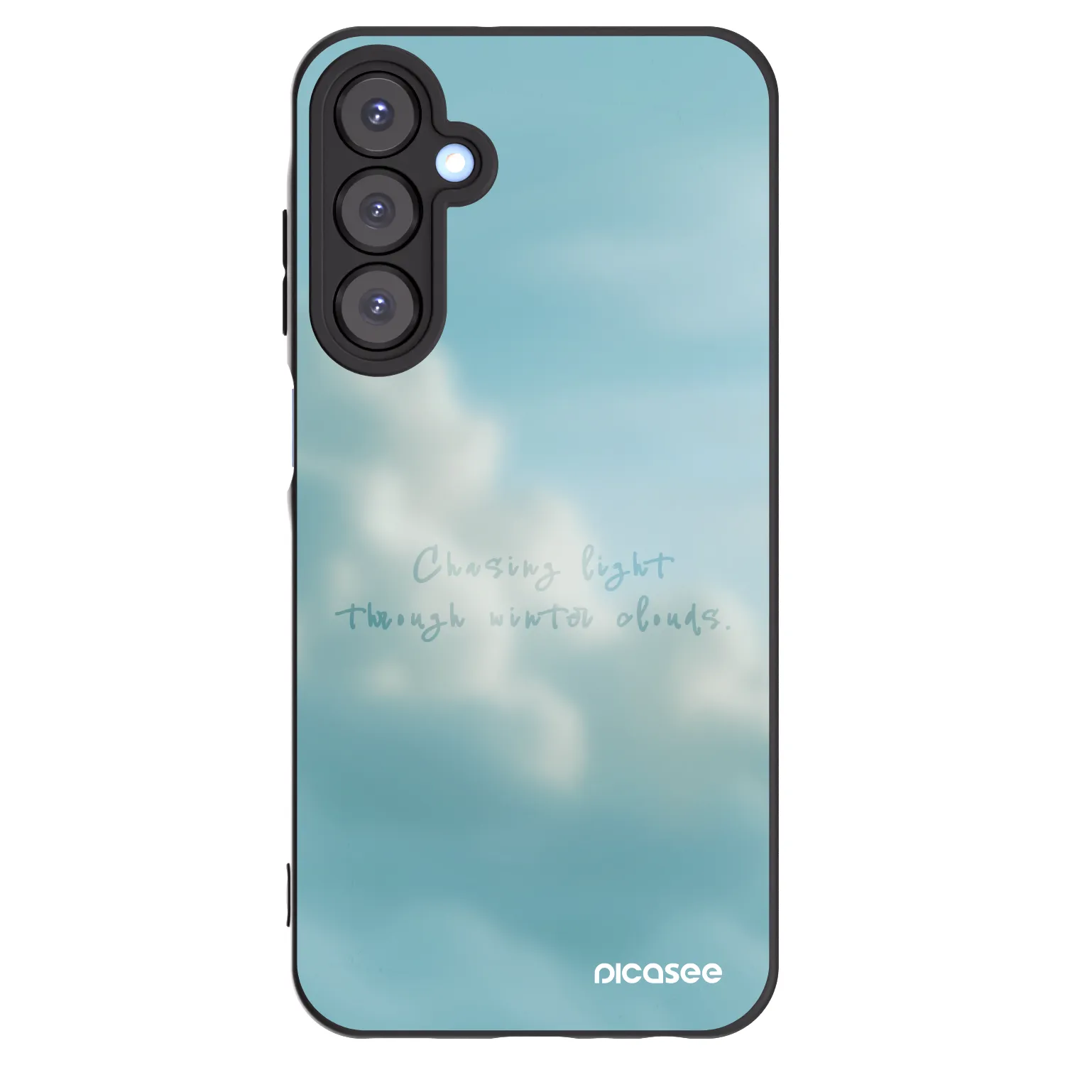 Picasee husă neagră din silicon pentru Samsung Galaxy A25 A256B 5G - CHASiNG LIGHT